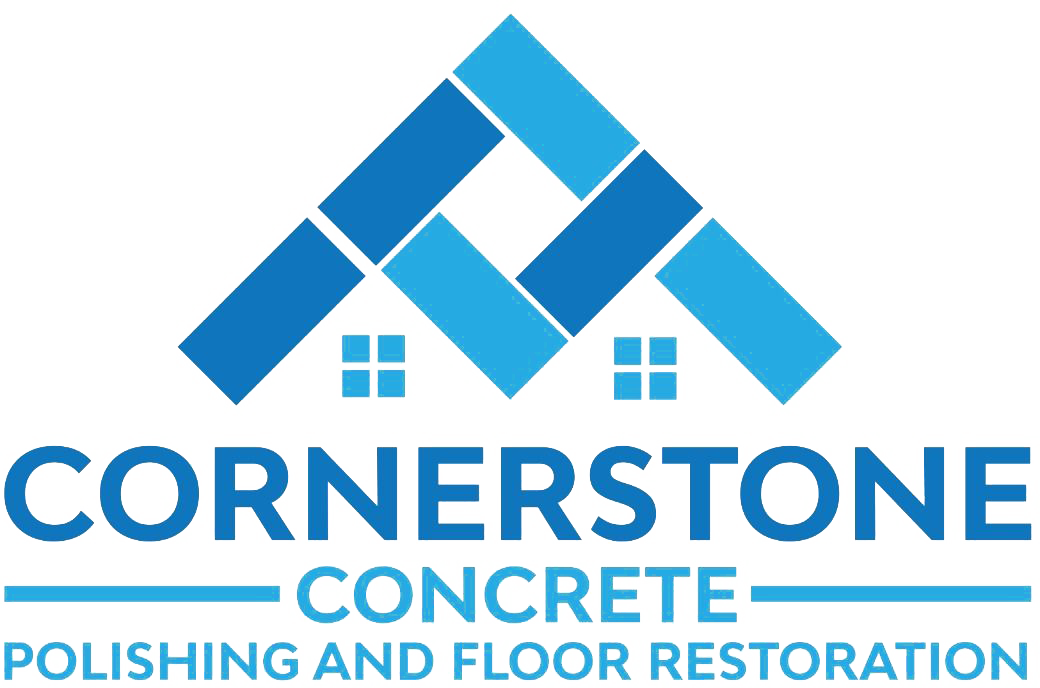 A logo for cornerstone concrete, inc.